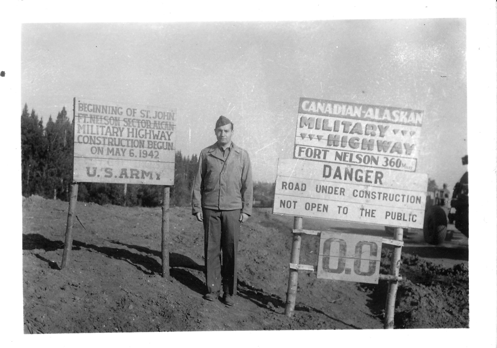 Mile 0.0 ALCAN Highway